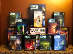Top 25 Escape Board Games - Winter 2020